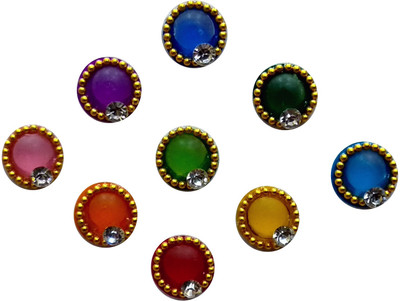

Farheen BHABHI JI GHR PER HAIN FANCY BINDI FOREHEAD Multicolor Bindis(INDIAN FANCY BINDI)