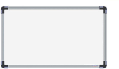 

Varshine 2 in 1 Whiteboard || Opposite Side Blackboard || Lightweight Aluminium Frame || No Sharp Edges || 18 * 12 Inch White, Black board(10 cm x 10 cm)