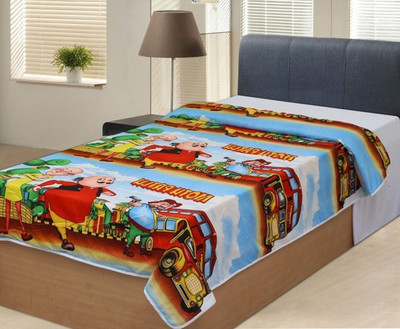

Bhuvis Fashion Cartoon  AC Blanket(Poly Cotton, Multicolor