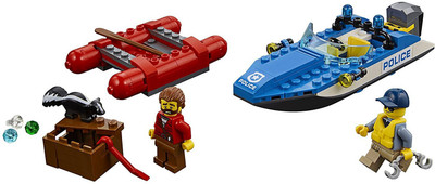 

Lego 60176 City Police Wild River Escape(Multicolor)
