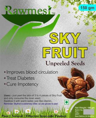 

Rawmest Sky Fruit | Diabetes Almond | Sugar Badam | Kingfruit | Miracle Fruit(150 g)