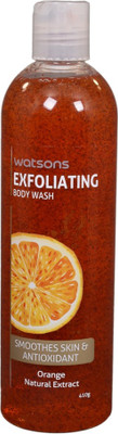 

Watsons Imported Exfoliating Thai Body Spa Scrub Liquid Body Wash With Orange Extract For Women And Men(410 g)