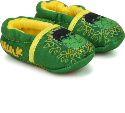 

Disney Boys Velcro Ballerinas(Green