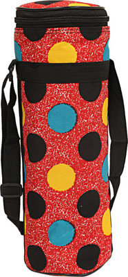 KUBER INDUSTRIES Canvas 2 Ltr Water Bottle Cover (Red) Set of 1 Pc(Red)