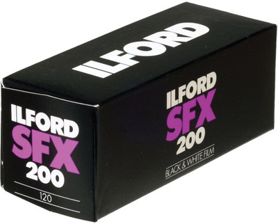 

ilford SFX 200 BLACK AND WHITE ROLL 120 {2 PACK} FILM ROLL Film Roll(No 120 ISO Pack of 2)
