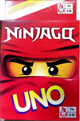 

Golden Feather Kids Playing Cards NINJAGO UNO CARDS(Uno Original)
