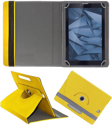 Fastway Book Cover for iBall Slide Dazzle i7 8 GB 7.0 inch with Wi-Fi+3G Tablet(Yellow, Cases with Holder, Pack of: 1)