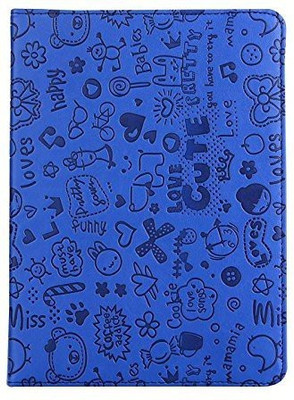 Kolorfish Book Cover for Apple iPad Air 9.7 inch, Apple iPad 9.7 inch(Blue)