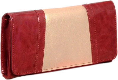 

Anemone Casual Maroon Clutch