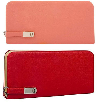 

SALEBOX Casual Red, Pink Clutch, Pink;red