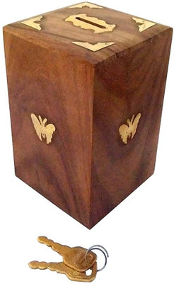 

VRP Piggy Bank Coin Bank(Brown)