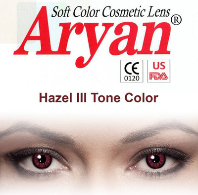 

Aryan 3 Tone Hazel Yearly Contact Lens(0, Hazel, Pack of 2)