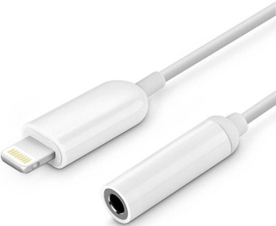 

BREEL Lightning to 3.5mm Audio Headphone Jack Adapter Headphone Adapter Headphone Adapter(Compatible with iphone 7, 7 plus, 6s, 6s plus, 6, 6 plus / 5s / 5 / 5se / ipad / ipod, White)