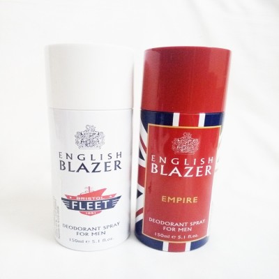 

ENGLISH BLAZER FLEET AND EMPIRE Deodorant Spray - For Men(300 ml, Pack of 2)