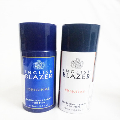 

ENGLISH BLAZER ORIGINAL AND MONDAY Deodorant Spray - For Men(300 ml, Pack of 2)