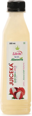 

Juiceka Litchi Fruit Drink With Alovera Pulb 300 ML Pack Of 12 Bottles(12 x 300 ml)