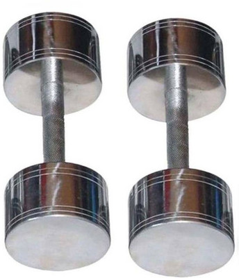 Credence 2kg X 2pcs Steel Chrome Plated Fixed Weight Dumbbell(4 kg) Flipkart