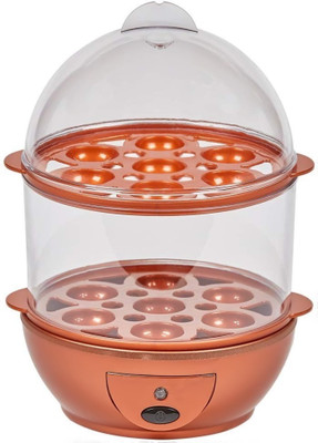 

Fiiasa 7 to 14 Eggs Capacity Automatic Shut Off Copper Chef Egg Boiler,Steamer,Fryer ,Hard Boiled,Poached,Scrambled Eggs,Omelets (See IMAGES for Details ) Egg Cooker(14 Eggs)