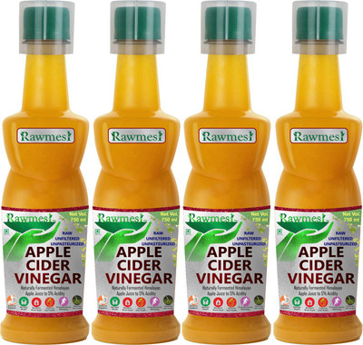 Rawmest Apple Cider Vinegar for Weight loss Vinegar(4 x 750 ml)