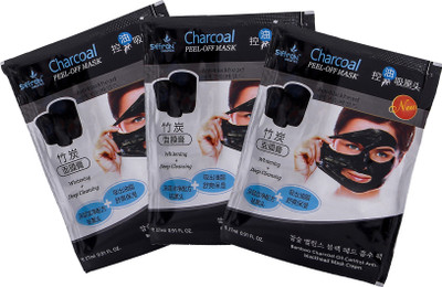 

Le Maroco Charcoal Mask Cream Oil Control Anti-Acne Whitening & Deep Cleansing Blackhead Remover ( Pack of 3 )81 ml(81 ml)