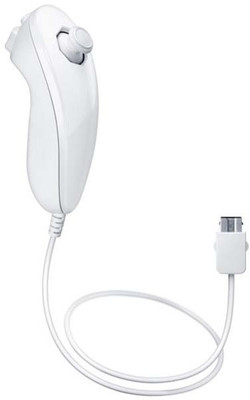 

BVG Wii Nunchuk White For wii Console Gamepad(White, For Wii)