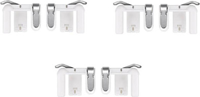 

ShopyBucket Game Controller Set of 3 Sensitive Shoot/Aim Buttons Trigger Mobile Game Controller for Andriod & IOS _RAJPU-T1 Gaming Accessory Kit(White, For Android, iOS, Mac OS)