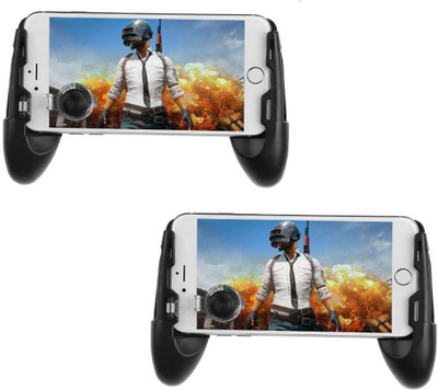 

ROQ Set of 2 3 in 1 Mobile game joystick Grip Extended Handle Game Controller Sucker Gamepad Holder for 4.7-6.4 Inch Smart Phone Gaming Accessory Kit(Black, For Android, iOS)