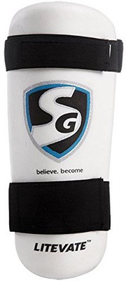 

SG Litevate Cricket Arm Guard(Men's, White)