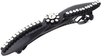 

Voylla Slim Studded Hair Clip Hair Claw(Black)
