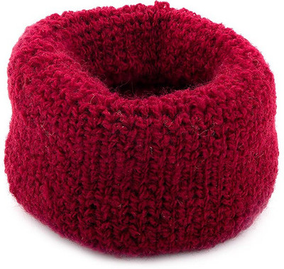 

Voylla Fluffy Maroon Hair Band Hair Band(Brown)