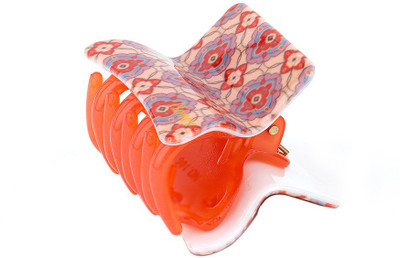 

Voylla Fantasy Red Hair Clip Hair Claw(Orange)