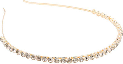 

Voylla Silver and Gold Party Head Band Hair Band(Gold)