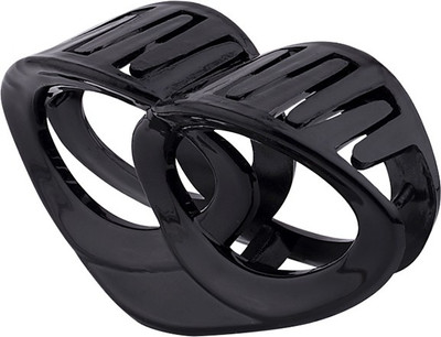 

Voylla Strong Grip Black Jaw Clip Hair Claw(Black)