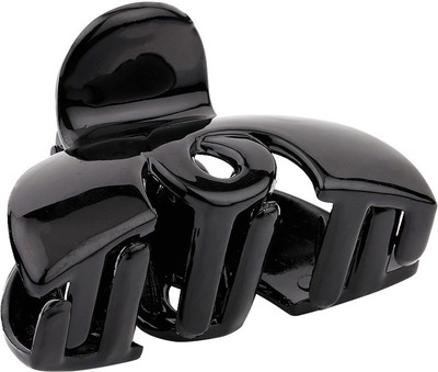 

Voylla Half-Moon Black Hair Clip Hair Claw(Black)