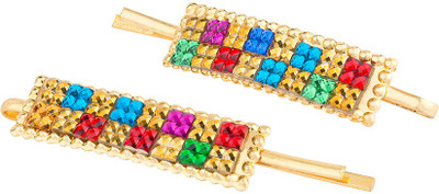 

Voylla Multi Glam Hair Pin Hair Pin(Gold)