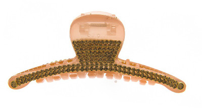 

Anuradha Art Jewellery Butterfly Clip Hair Clip(Gold, Pink)