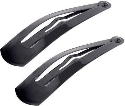 Voylla Everyday Black Snap-On Hair Clip Tic Tac Clip(Black)