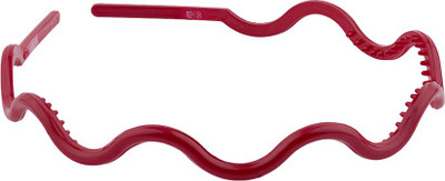 

Voylla Red Wavy Head Band Hair Band(Red)