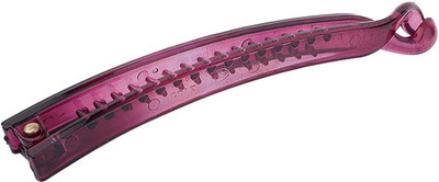 

Voylla 9 to 5 Minimalistic Hair Clip Banana Clip(Maroon)