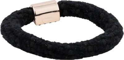 

Voylla Thick Black Hair Scrunchie Hair Band(Black)