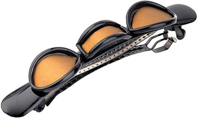 

Voylla Coffee Brown Hair Clip Hair Claw(Black)