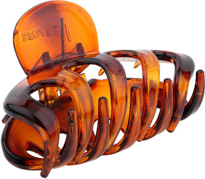 

Voylla Brown Hair Clip for Women Hair Claw(Brown)