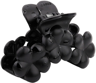 

Voylla Multi-Flower Black Hair Clip Hair Claw(Black)