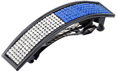 

Voylla Buddle Dual Hair Clip Hair Claw(Black)