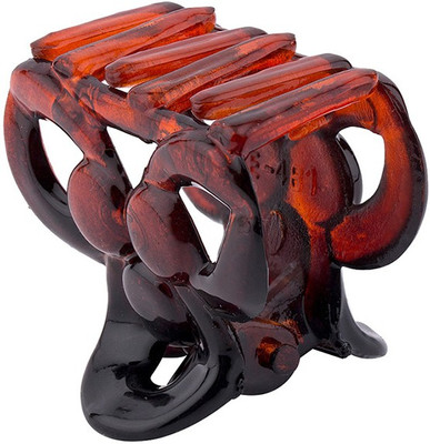 

Voylla Dual Tone Claw Clip for Women Hair Claw(Black)