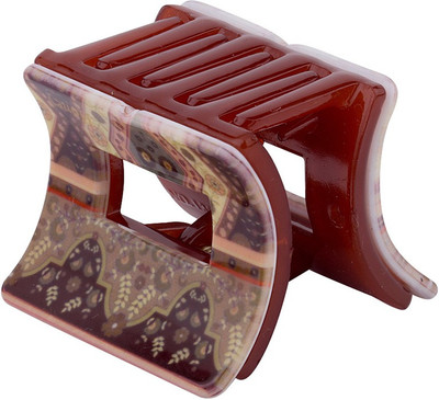 

Voylla Mosaic Hair Clip Hair Claw(Maroon)