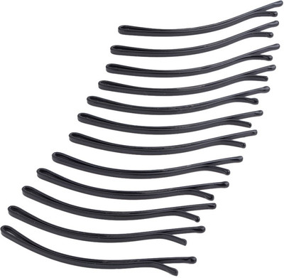 

Voylla School Day - Black Straight Hair Clips Hair Pin(Black)