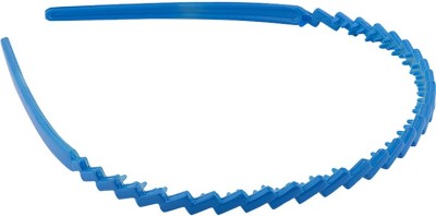 

Voylla Blue Zig Zag Head Band Hair Band(Blue)