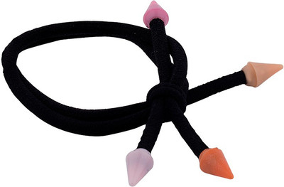 

Voylla Black Hair Band with Colourful Ends Hair Band(Black)