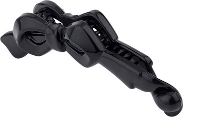 Voylla Bow Black Hair Clip Banana Clip(Black)